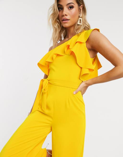 Mango gelber hot sale jumpsuit