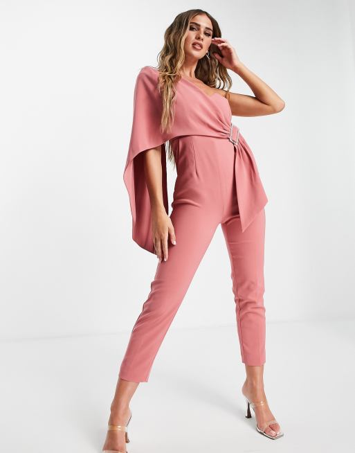 Asos cape jumpsuit on sale