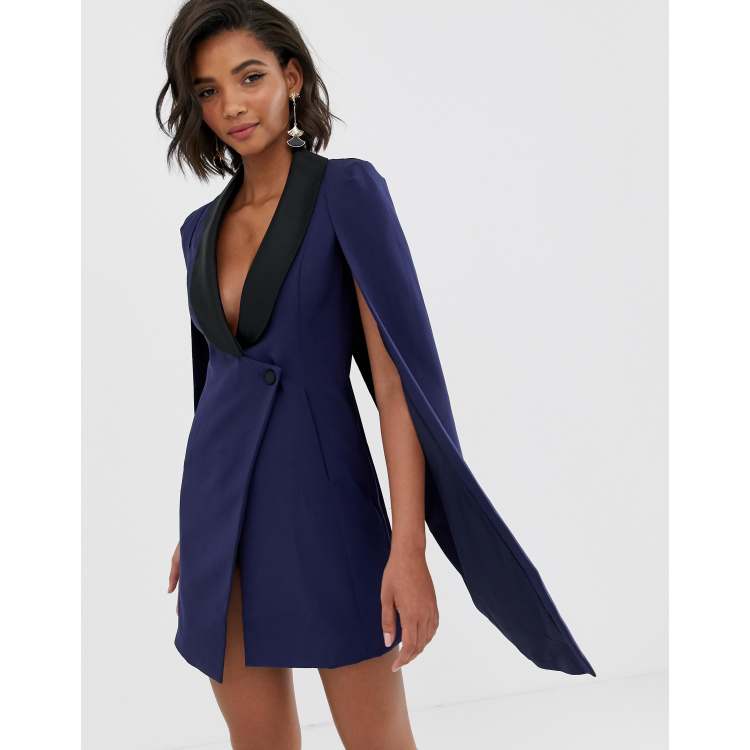 Tuxedo on sale cape dress