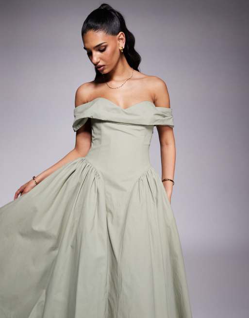 green emerald velvet dress Our Original Mermaid Princess Twirl Dress – Only Little Once main image 1