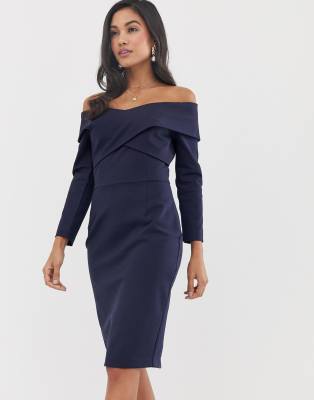 lavish alice navy dress