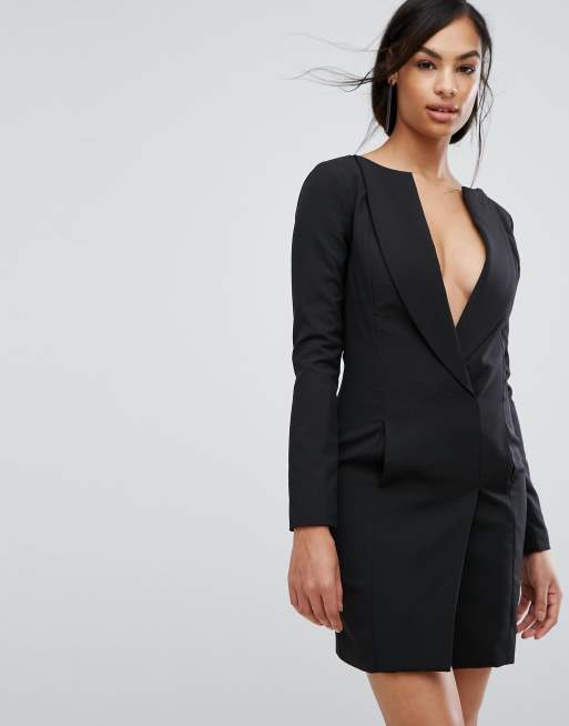 Mini cheap tux dress