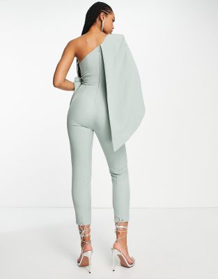 Lavish alice green store jumpsuit