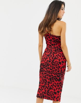 lavish alice leopard print dress