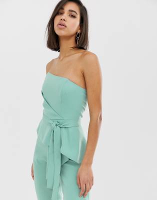 lavish alice sage jumpsuit