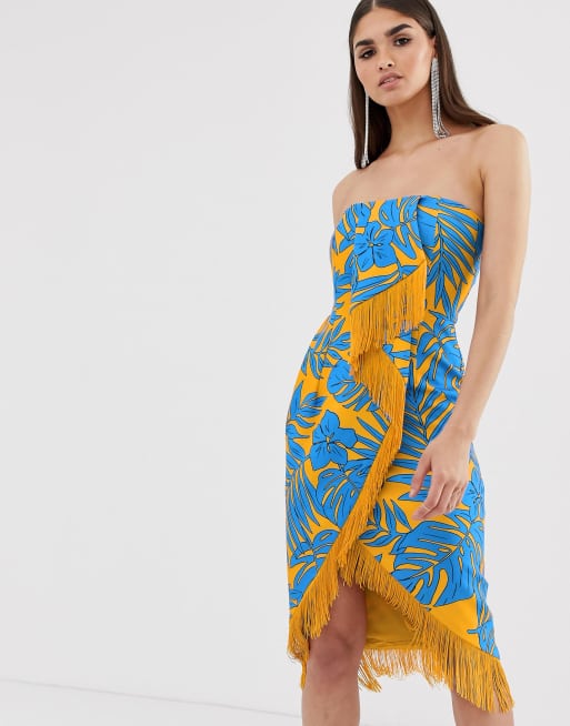 Lavish alice fringe clearance dress