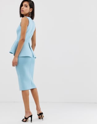 lavish alice peplum dress