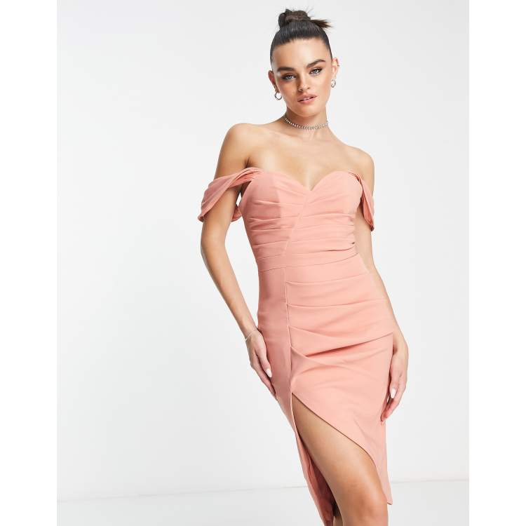 Lavish alice coral dress sale