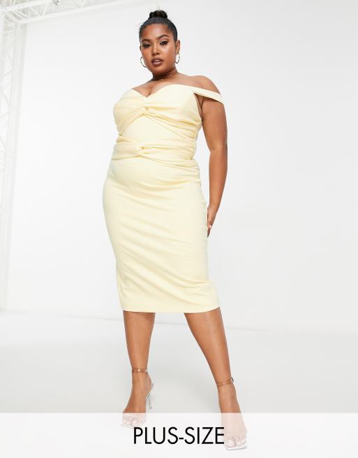 Off the shoulder clearance cocktail dress plus size