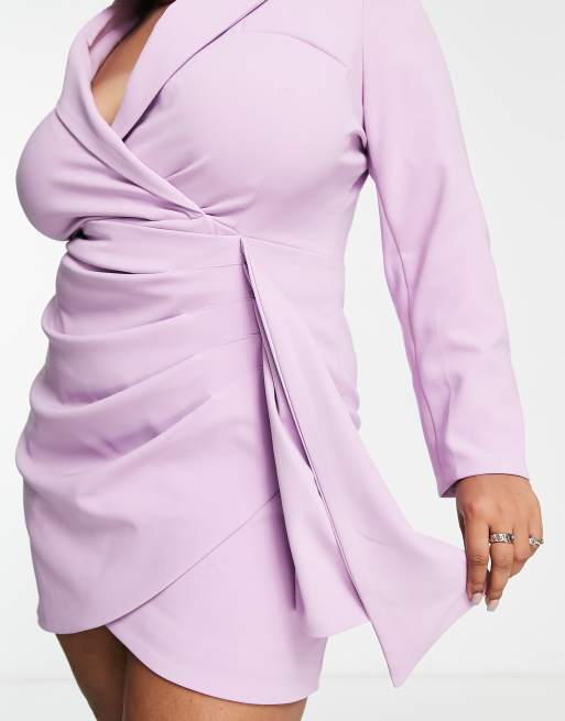 Robe 2025 blazer lilas