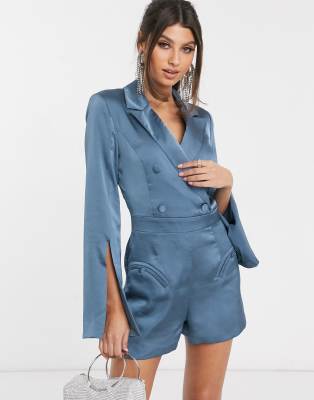 lavish alice tuxedo playsuit