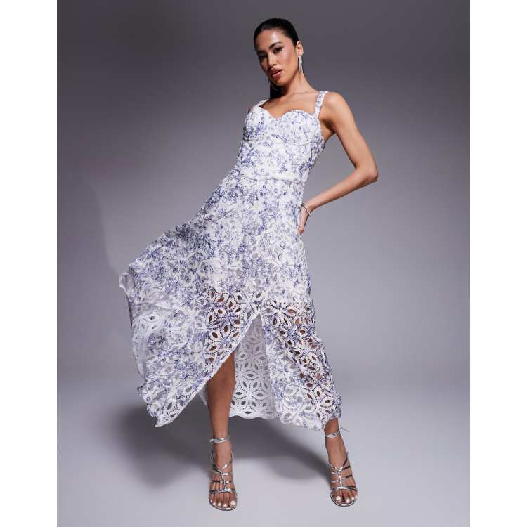 lavish alice sequin embellished midi dress in gold Rent Lavish Alice Pleated Sequin Cowl Neck Midi Dress In Gold main image 0