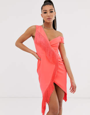 lavish alice coral dress