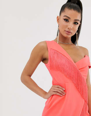 lavish alice coral dress