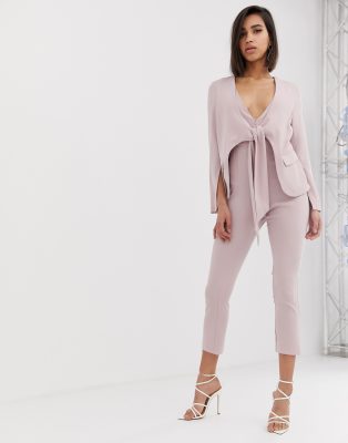 lavish alice pink jumpsuit