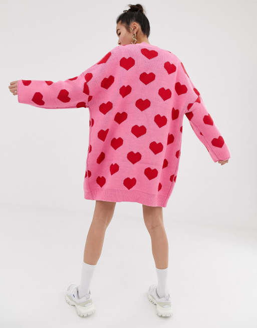 Lazy oaf 2025 heart sweater