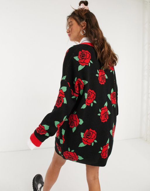 Lazy oaf flower on sale cardigan