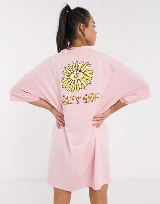 lazy oaf t shirt dress