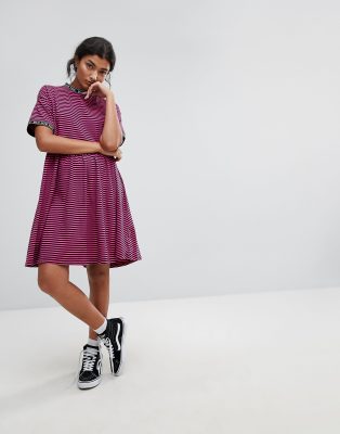 lazy oaf striped dress