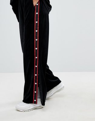velour tracksuit bottoms