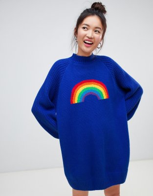 maglia con arcobaleno