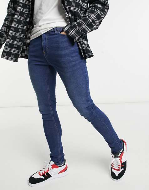 LDN DNM – Blå smala jeans - view 1
