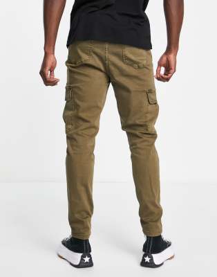 khaki carrot jeans