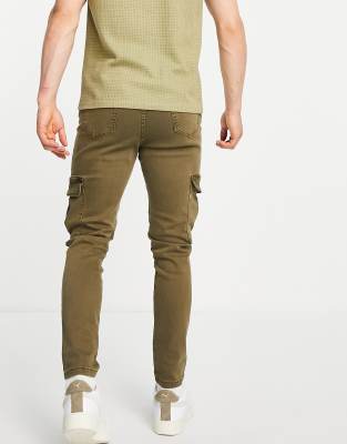 khaki carrot jeans