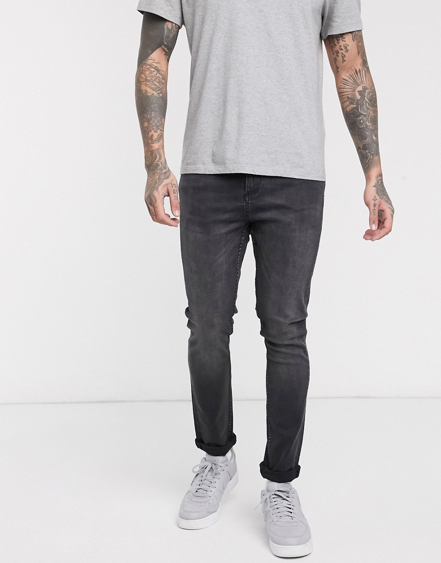 LDN DNM - Jeans skinny lavaggio nero