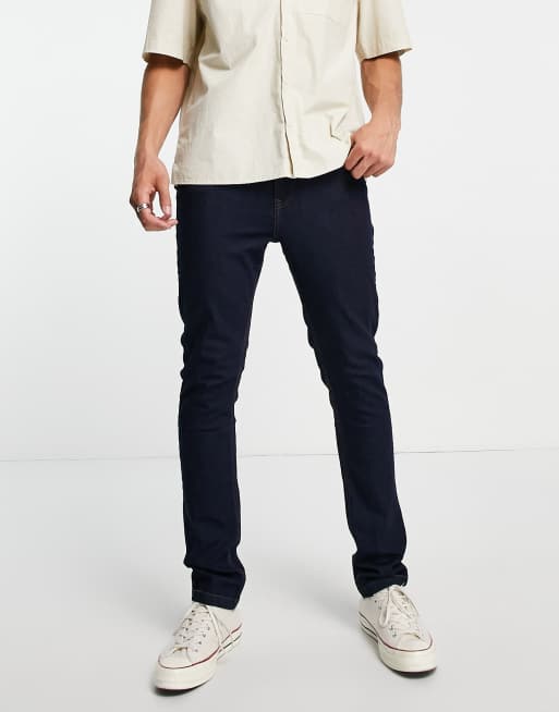 LDN DNM - Smalle jeans in indigo wassing