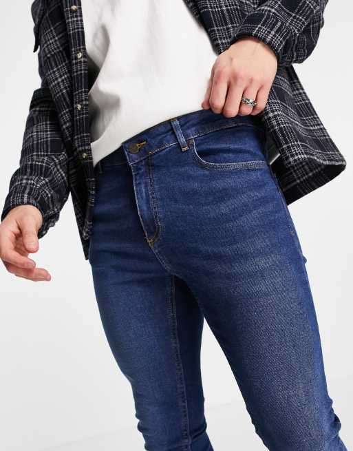 LDN DNM super skinny fit jeans in blue wash, 3 of 4