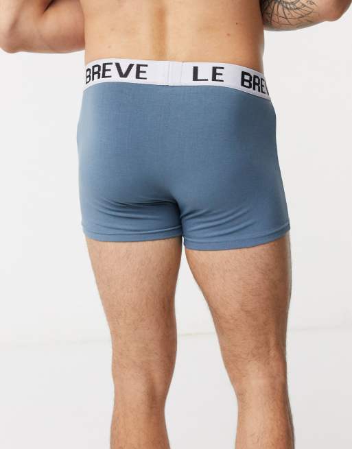 Le Breve - 3 Set van biologische boxershorts in meerdere kleuren, 2 van 4