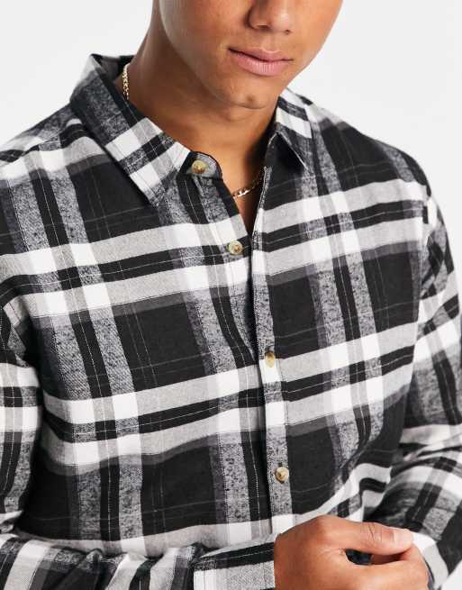 Pigiama casual da uomo PJ a righe con bottoni sul collo Blu navy Medium