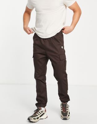 cargo pants dark brown