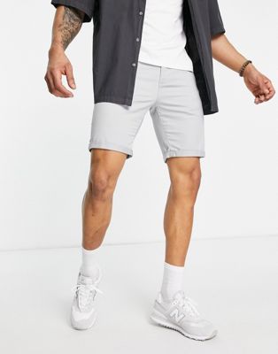Le Breve chino shorts in light grey