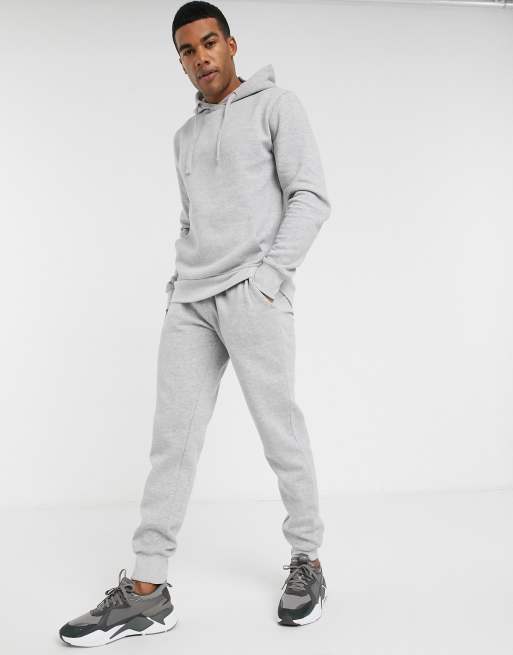 Grey sweatpants store and hoodie