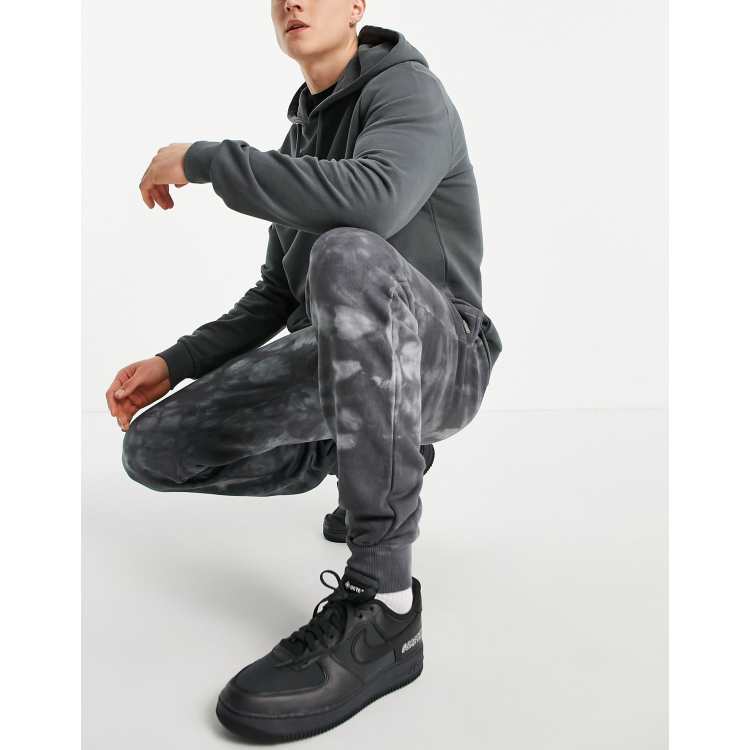 Charcoal tie dye joggers deals