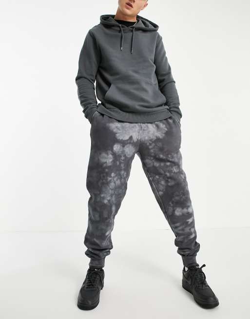 Charcoal tie 2024 dye joggers