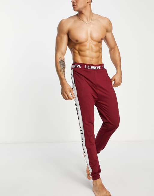 Le Breve - Felix - Jogger confort d'ensemble - Bordeaux