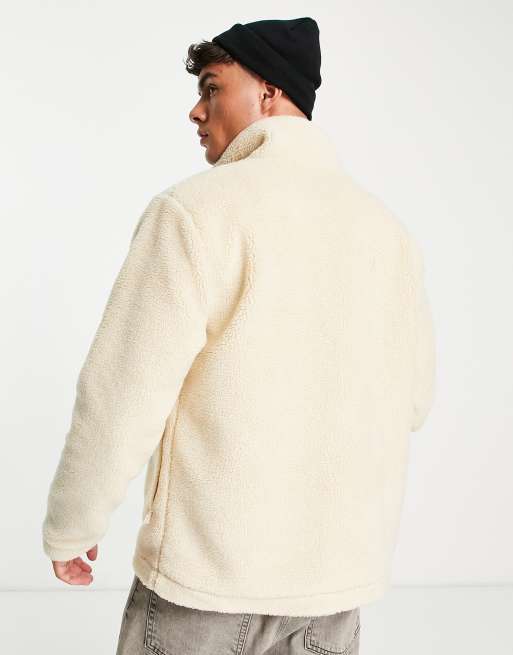 Borg hot sale jacket cream