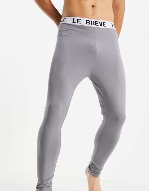 Le Breve - Legging in leisteengrijs, deel van co-ord set