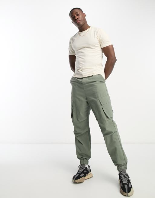 Le Breve – Muskel-T-Shirt in Creme