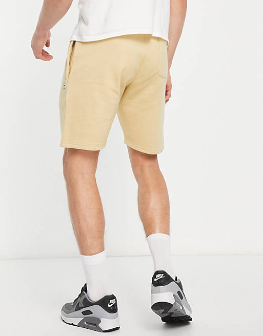 Pantaloncini color pietra in jersey con pinces Asos Uomo Abbigliamento Pantaloni e jeans Shorts Pantaloncini 