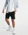 Le Breve - Pantaloncini in jersey con dettagli con cuciture neri