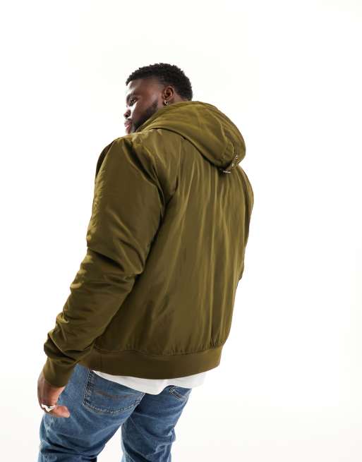 Nike hooded best sale bomber jacket