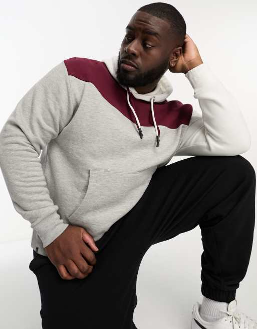 Colour block hoodie mens hotsell
