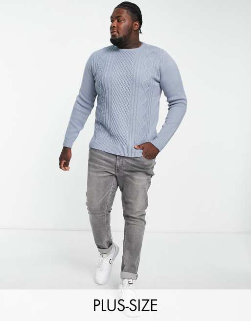 CLASSIC FIT CABLE KNIT SWEATER