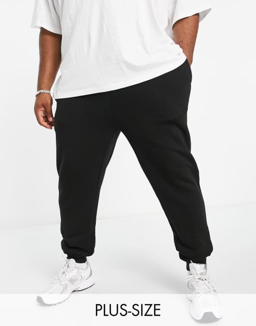 Le Breve Plus - Pantalon de jogging coupe slim - Noir