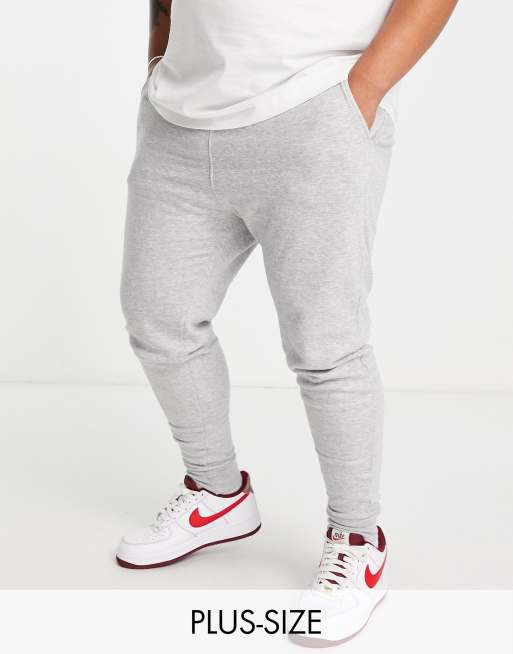 Asos skinny grey joggers online