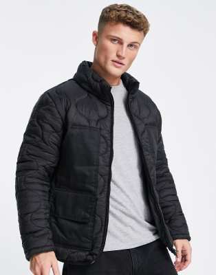 Le Breve Le Breve quilted puffer in black